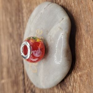 Floral‎ burst rose garden charm 925 sterling